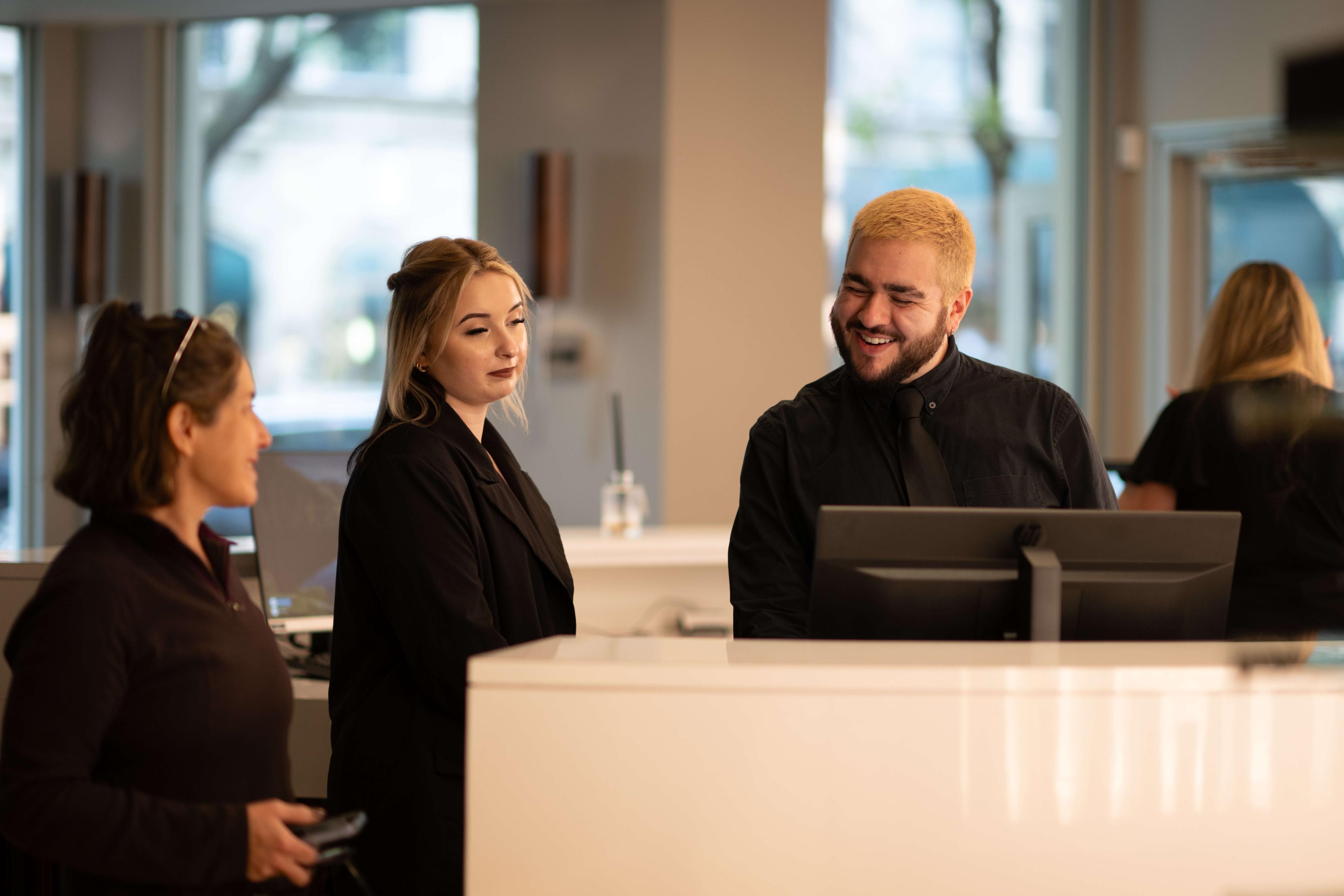 Salon owner leveraging an end-of-year playbook for business success