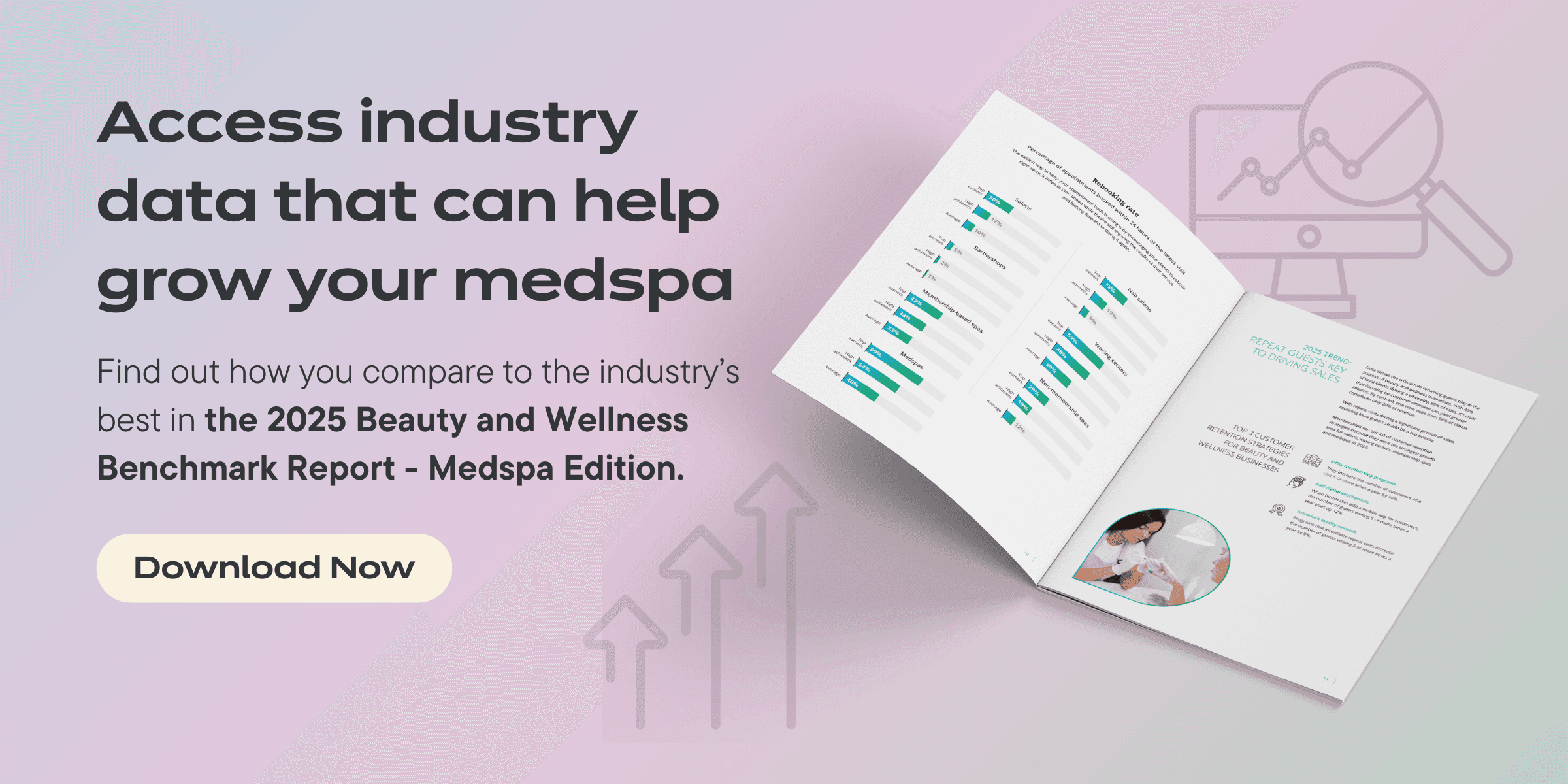 Access industry data that can help grow your medspa: The 2025 Beauty and Wellness Benchmark Report