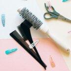 Hairdresser tools representing 15 popular hairstyles in the 90s making a comeback in 2025